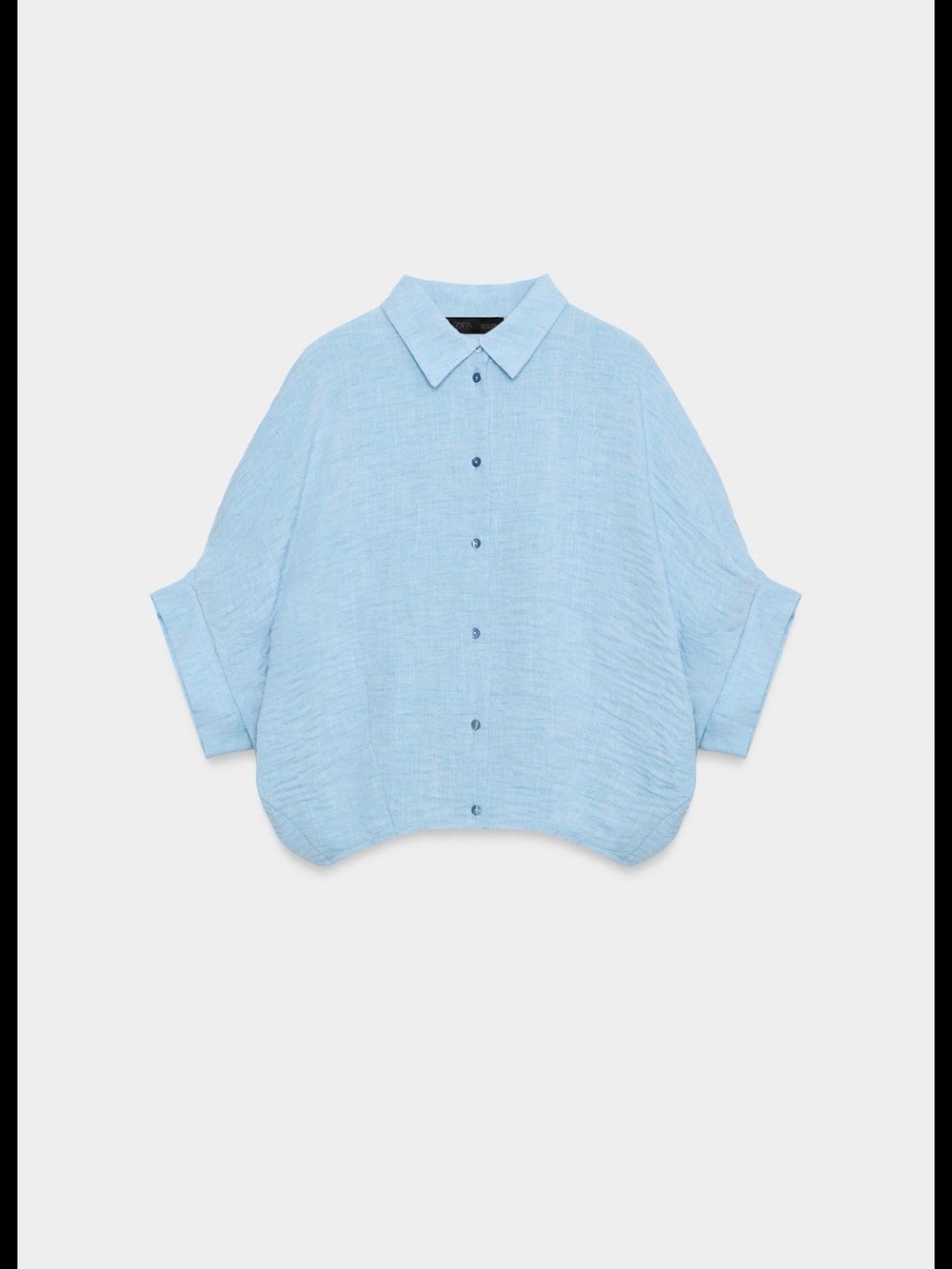 Brand new Size XL
Zara Short-Sleeve Balloon Button-Up Shirt